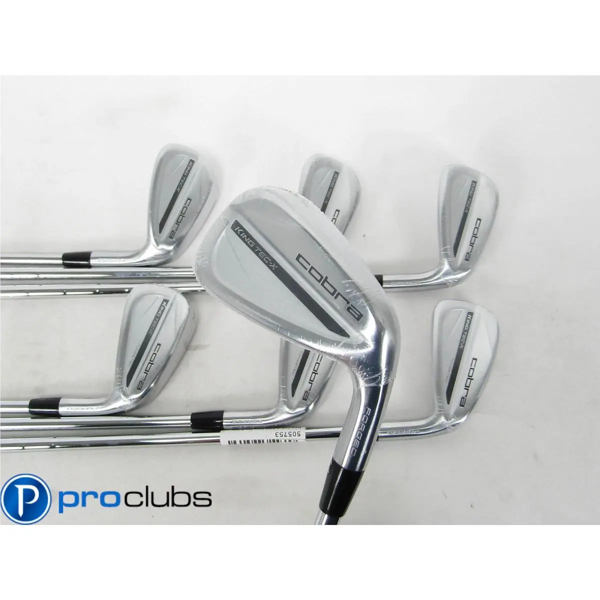 Cobra `2025 King Tec-x Irons 5-PW GW Steel Regular Flex 2 Upright 505753