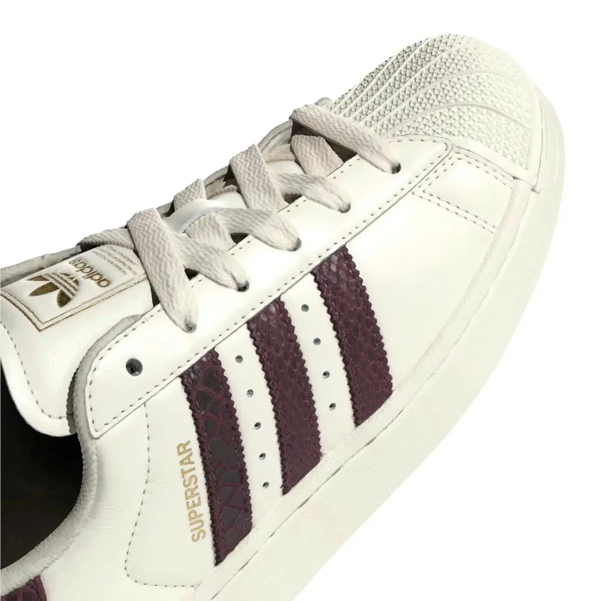 Adidas shoes - adidas Superstar - Superstar - White, Manufacturer: Off White / Maroon / Gold Metallic 15