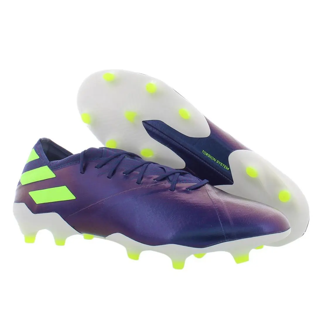 Adidas shoes - Tech Indigo/Signal Green/Glory Purple, Main: Purple 4