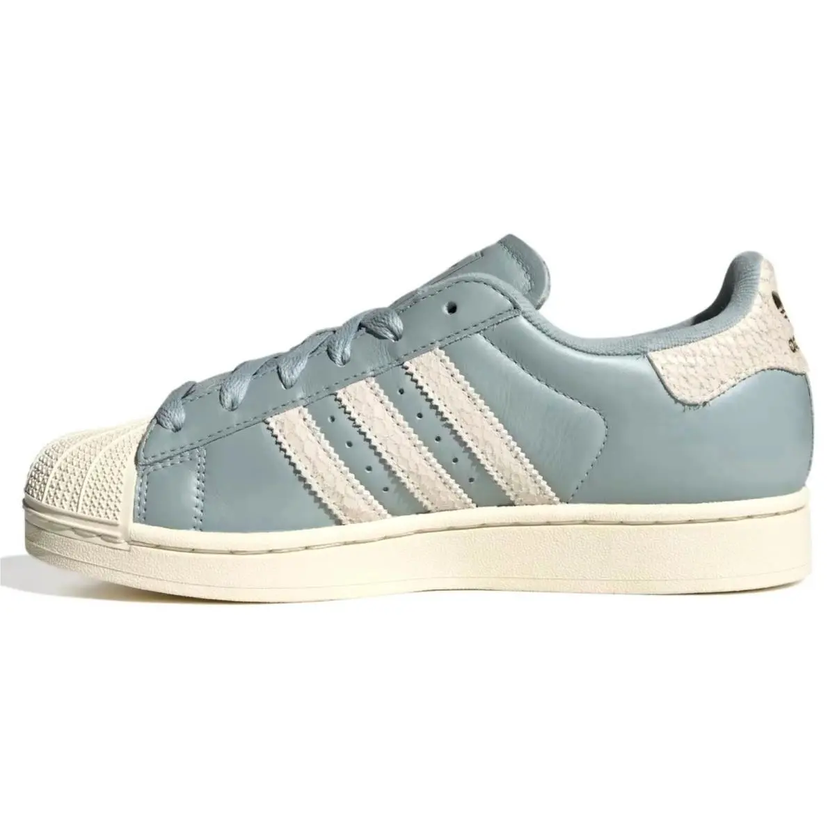 Adidas shoes - adidas Superstar - Superstar - Blue, Manufacturer: Cream White / Wonder Sage / Gold Metallic 9