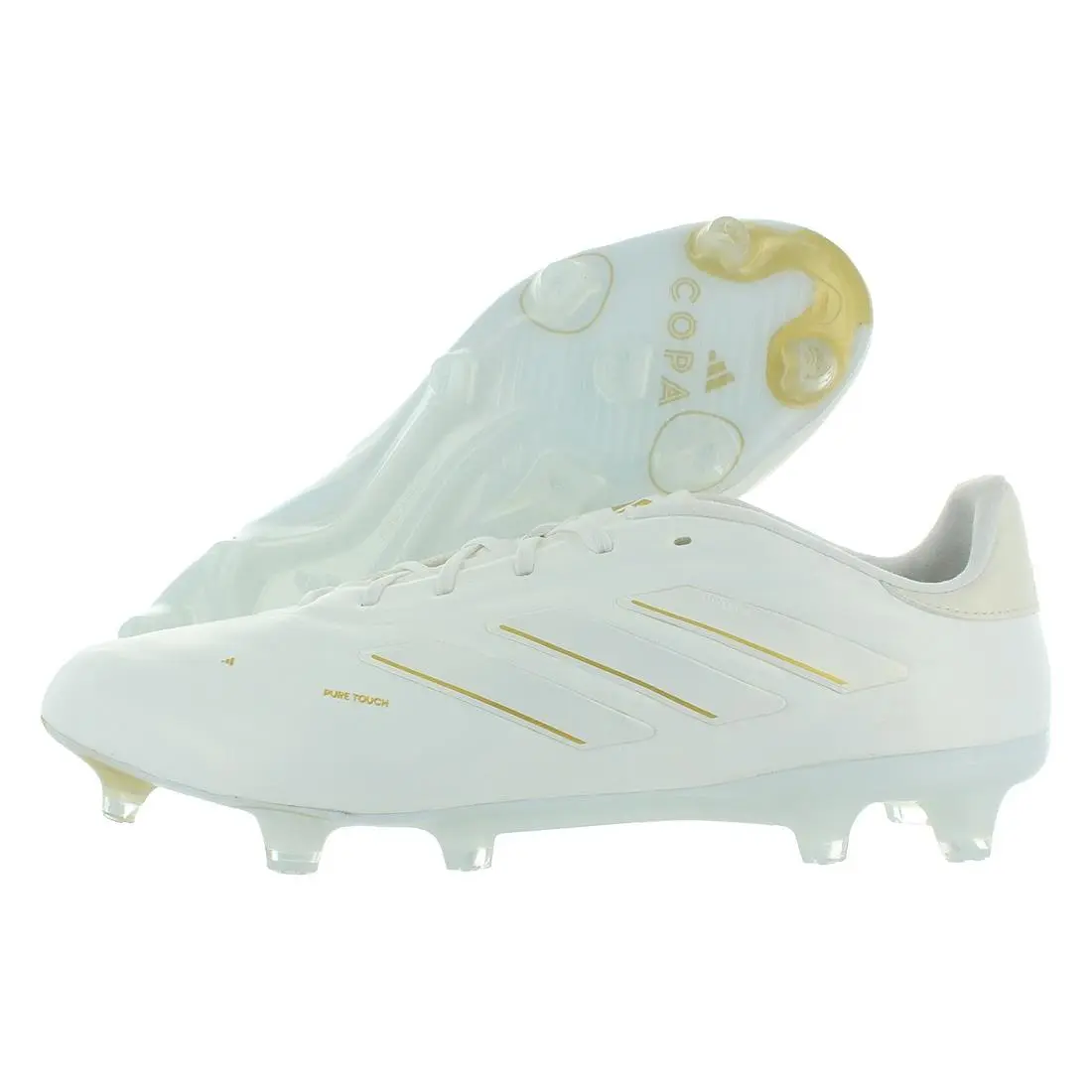 Adidas shoes - Cloud White/Cloud White/Gold Metallic, Main: White 3