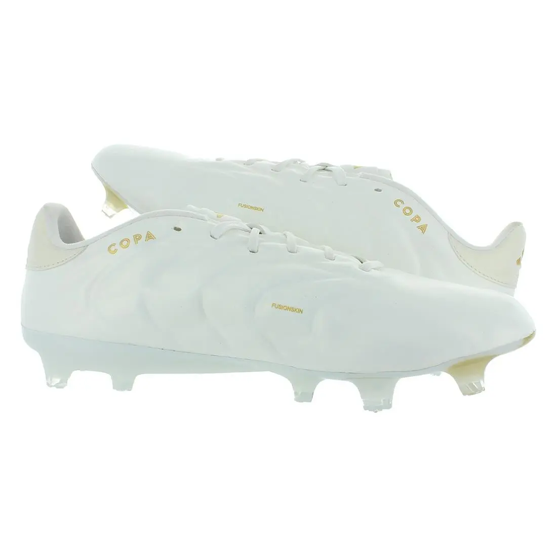 Adidas shoes - Cloud White/Cloud White/Gold Metallic, Main: White 5