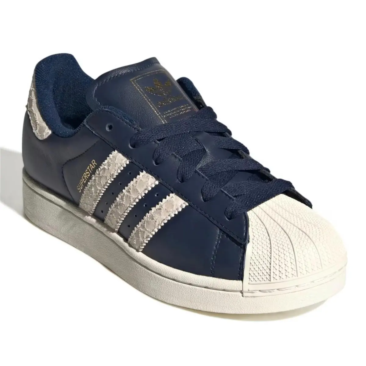 Adidas shoes - adidas Superstar - Superstar - Blue, Manufacturer: Night Indigo / Off White / Gold Metallic 29