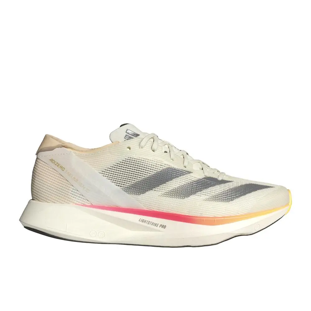 Adidas Adizero Takumi Sen 10 Running Womens Beige Sneakers Athletic Shoes IG820