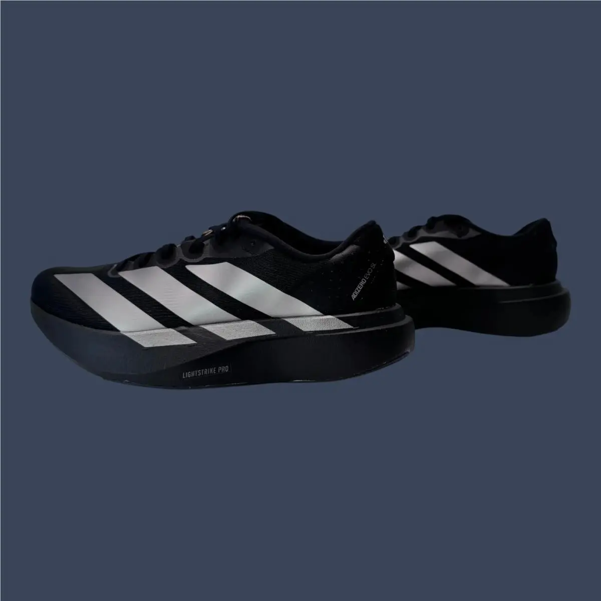 Adidas shoes - Adidas Adizero EVO SL Core Black/Iron Metallic/Core Black | 3