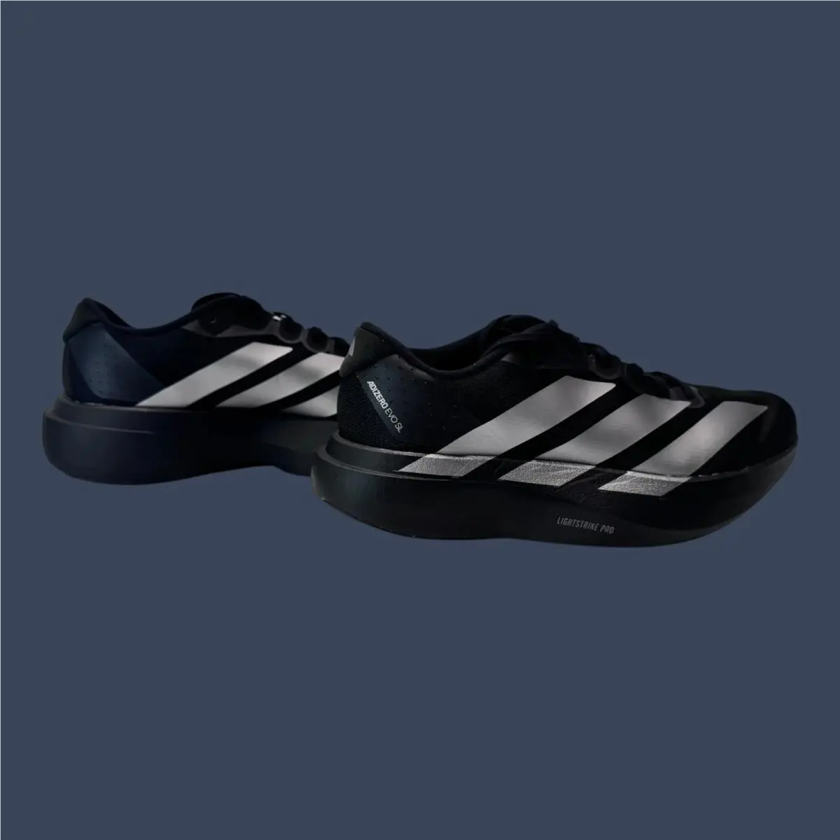 Adidas shoes - Adidas Adizero EVO SL Core Black/Iron Metallic/Core Black | 11