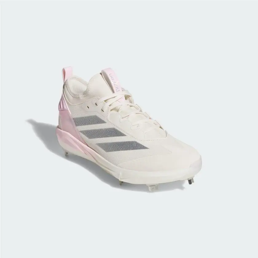 Adidas shoes - Chalk White / Silver Metallic / Clear Pi 2