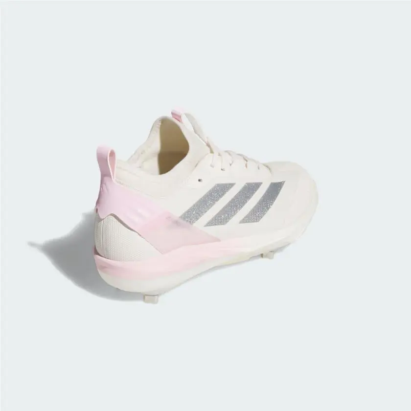 Adidas shoes - Chalk White / Silver Metallic / Clear Pi 3