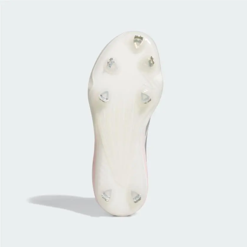 Adidas shoes - Chalk White / Silver Metallic / Clear Pi 8