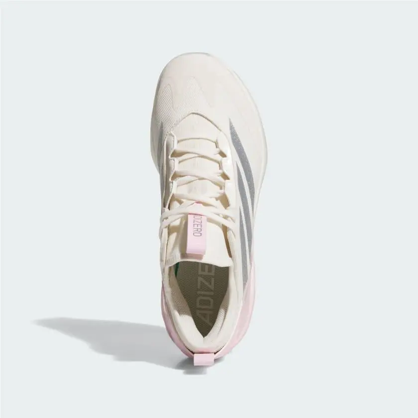 Adidas shoes - Chalk White / Silver Metallic / Clear Pi 6