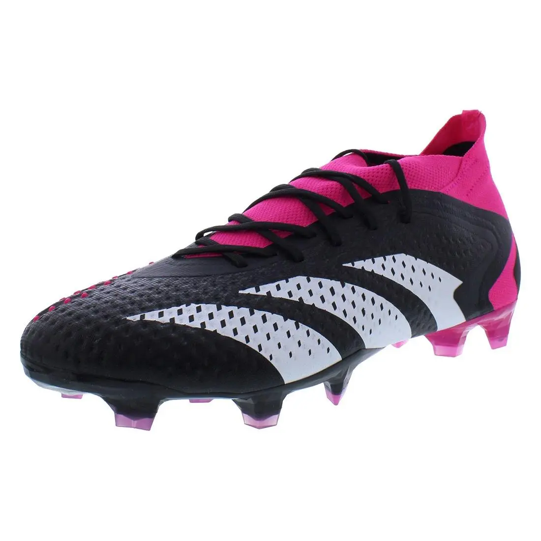 Adidas shoes - Core Black/Cloud White/Team Shock Pink, Main: Black 5