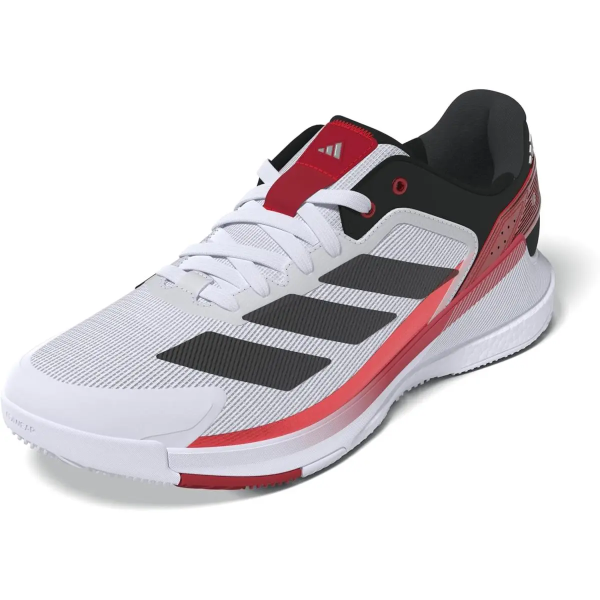 Adidas Mens Crazyquick Boost Padel Sneakers Shoes - White