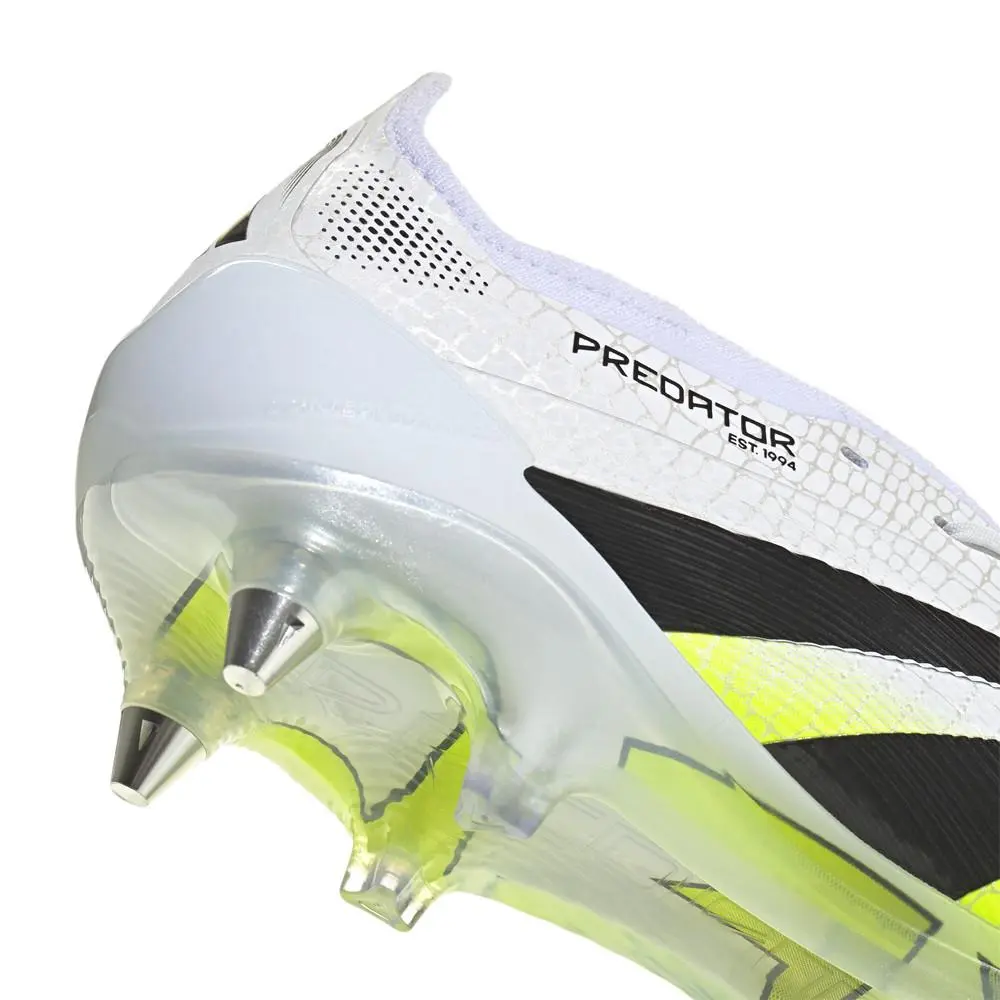 Adidas shoes - adidas Predator Elite FoldOver Tongue Soft Ground - JI1087 - White, Yellow 13