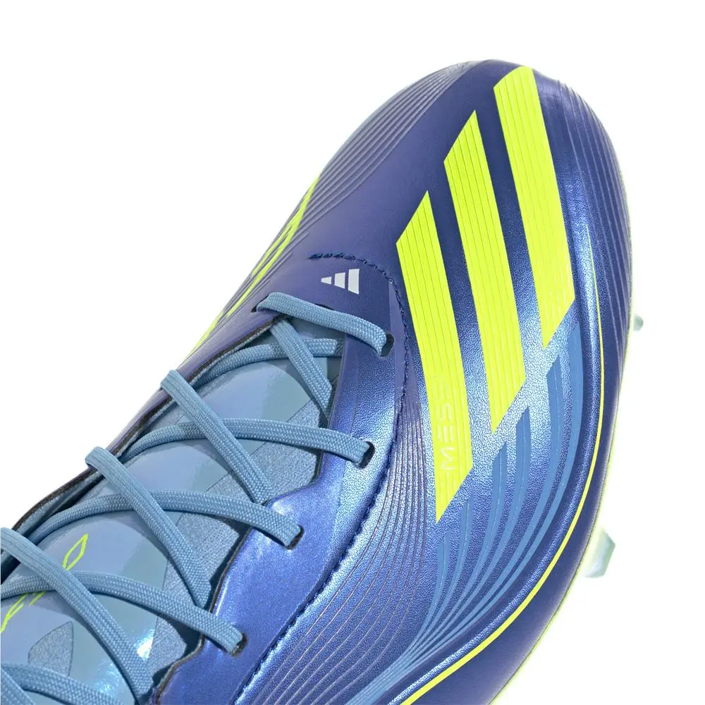 Adidas shoes - adidas F50 Messi Elite Firm Ground Soccer Cleats - JP7435 - Blue 4