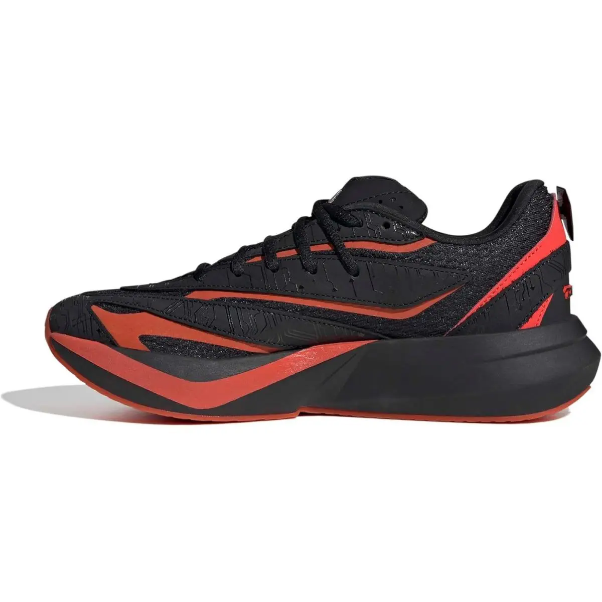 Adidas Mens Lightblaze Tron Ares Lace up Sneakers Shoes Casual - Black