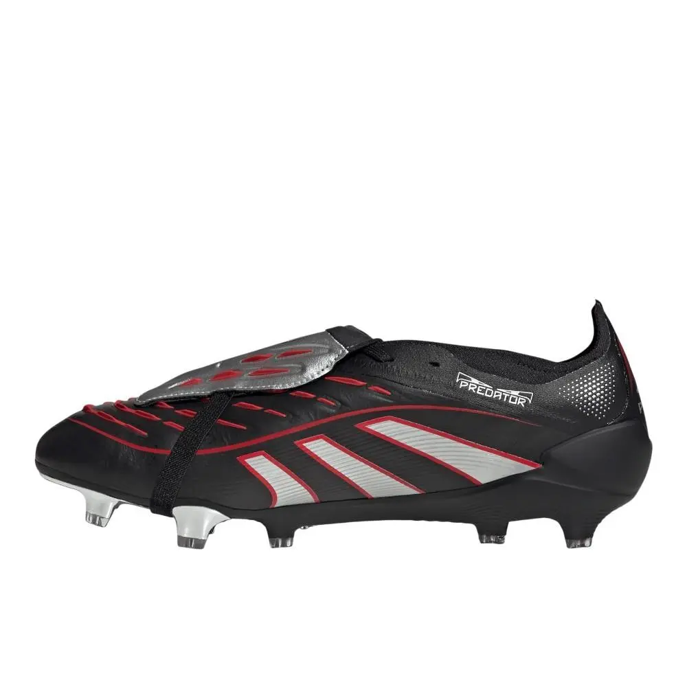 Adidas shoes - adidas Predator Obsidian Strike FoldOver Tongue Firm Ground Socce - JS0563 - Black 1