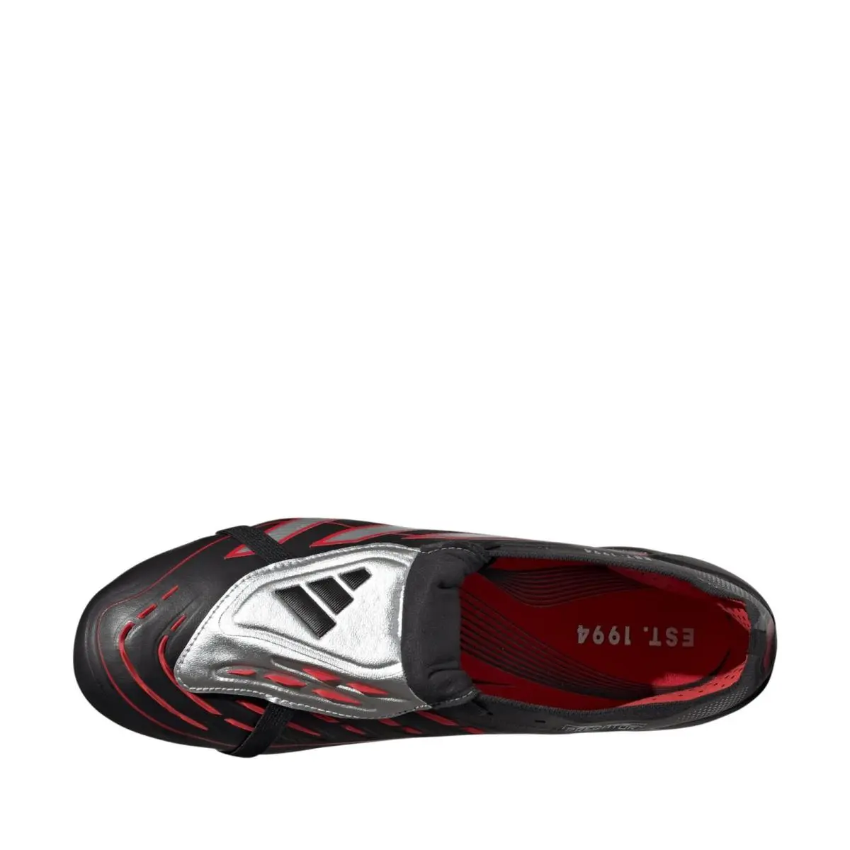Adidas shoes - adidas Predator Obsidian Strike FoldOver Tongue Firm Ground Socce - JS0563 - Black 8