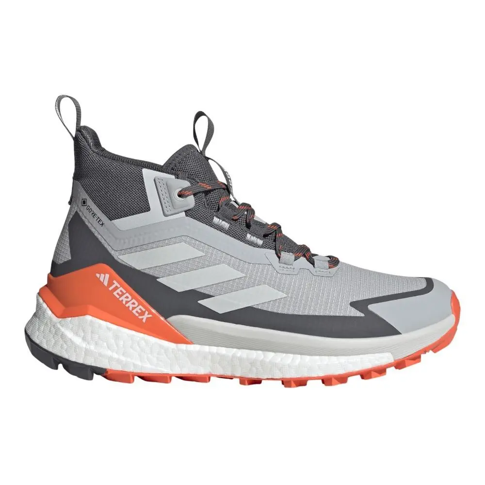 Adidas Terrex Free Hiker 2.0 Goretex Hiking Mens Grey Sneakers Athletic Shoes J