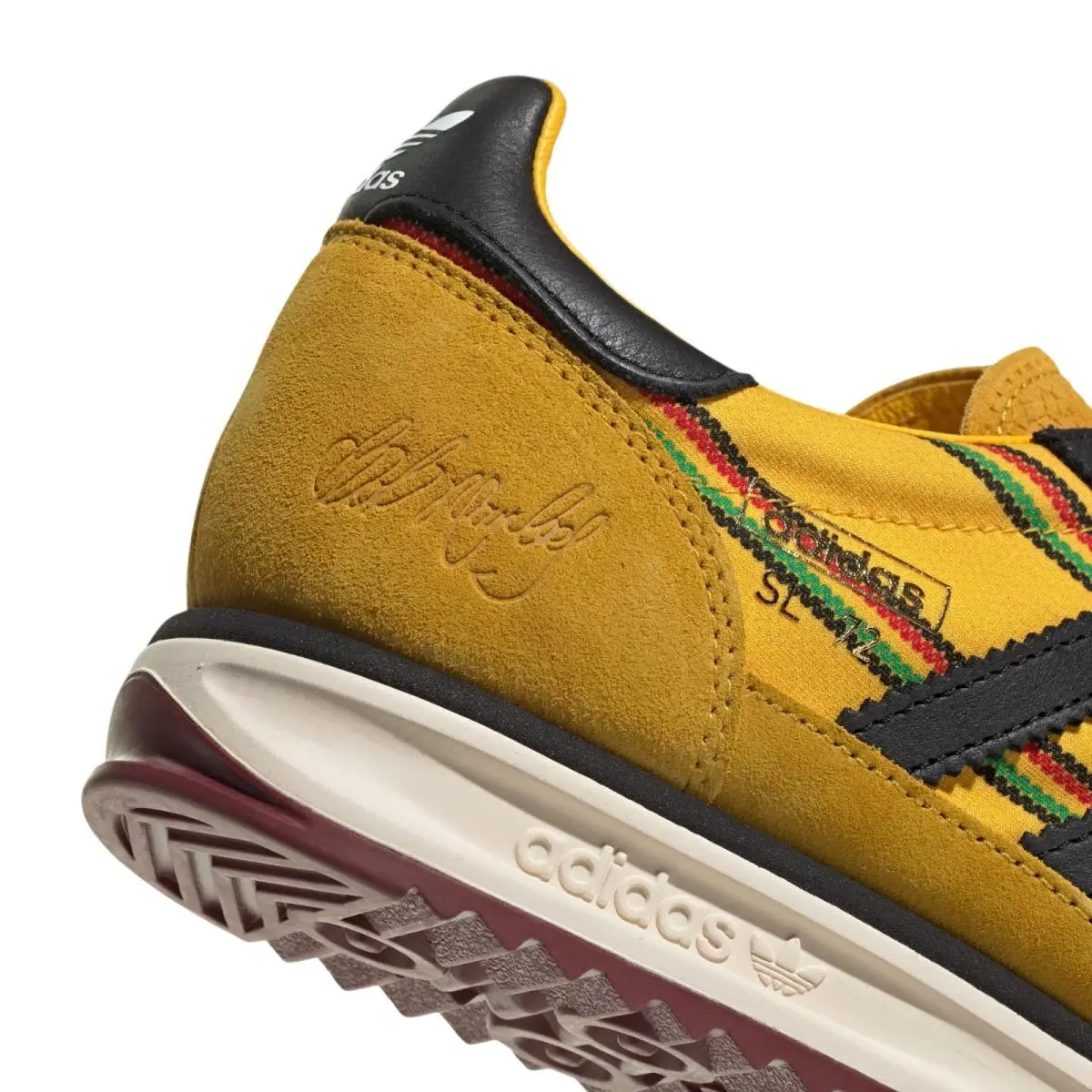 Adidas shoes - Adidas Jamaica X Bob Marley SL72 - KI8575 - Yellow 15