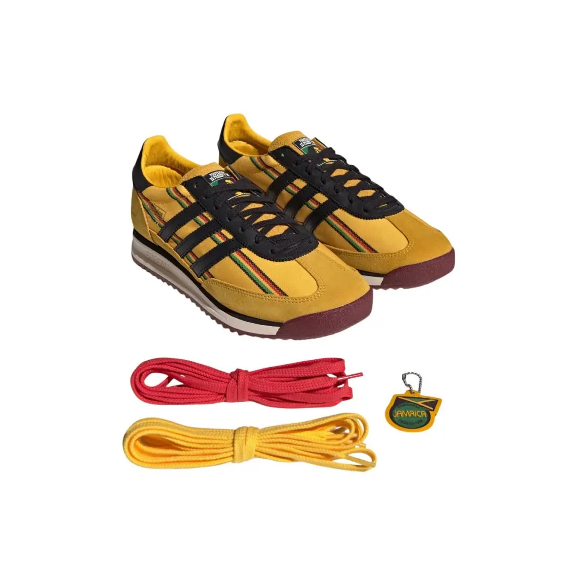 Adidas shoes - Adidas Jamaica X Bob Marley SL72 - KI8575 - Yellow 8