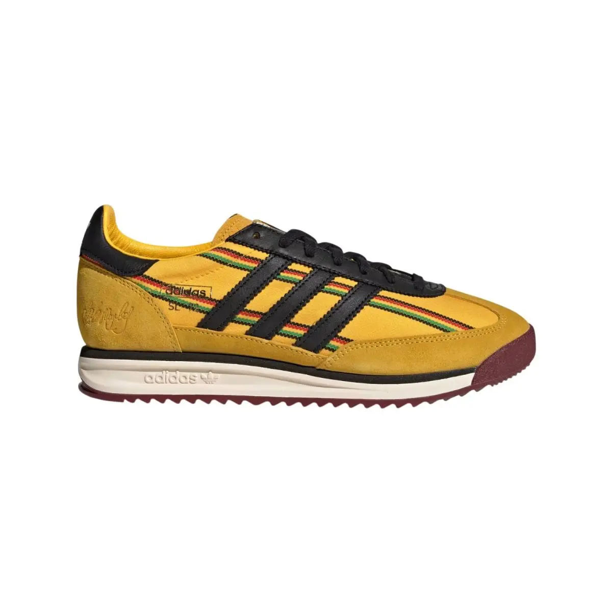 Adidas shoes - Adidas Jamaica X Bob Marley SL72 - KI8575 - Yellow 10
