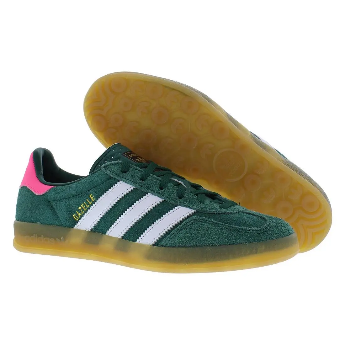 Adidas shoes - Collegiate Green/Footwear White/Lucid Pink, Main: Green 4