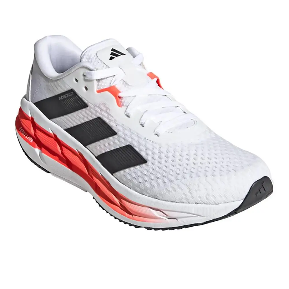 Adidas Adistar 3 IH7650 Sneakers Men`s US 8.5 D White Red Running Shoes RHS3890