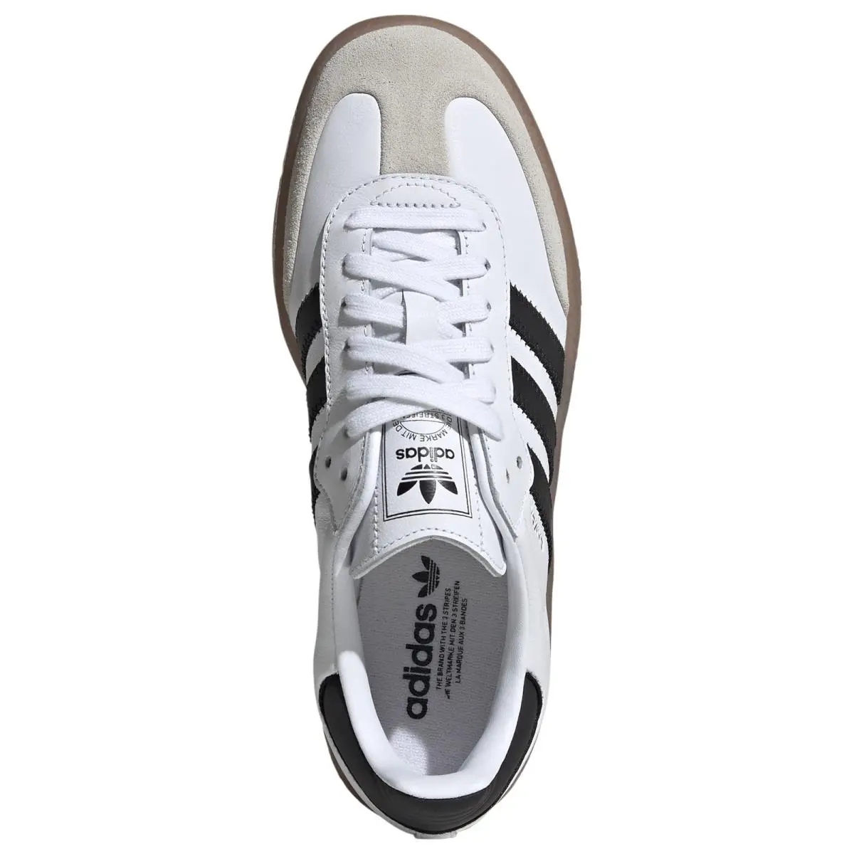 Adidas shoes - Cloud White/Core Black/Gold Metallic 7
