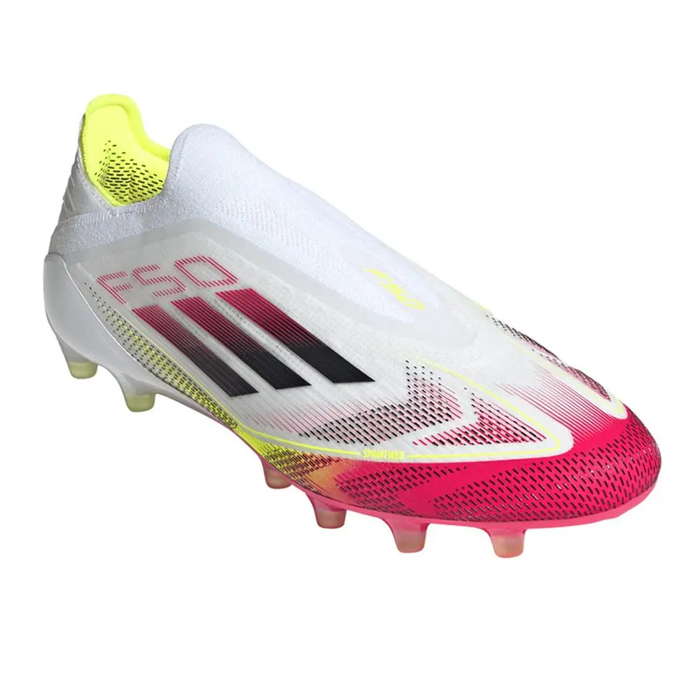 Adidas shoes - adidas F50 Elite Laceless Artificial Grass Soccer Cleats - JI2839 - White 0