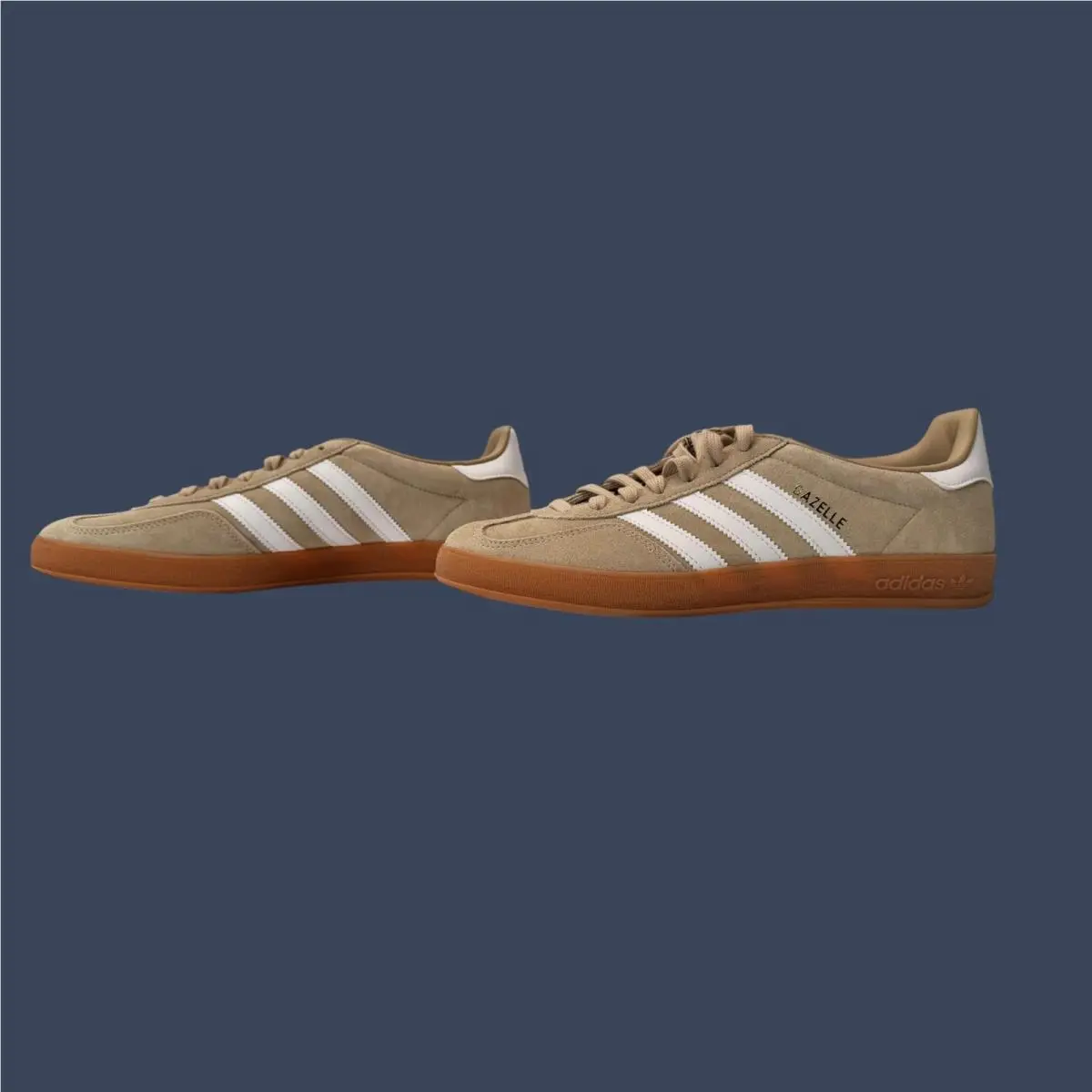 Adidas shoes - Adidas Gazelle Indoor Magic Beige/Core White/Gum | HQ5154 3