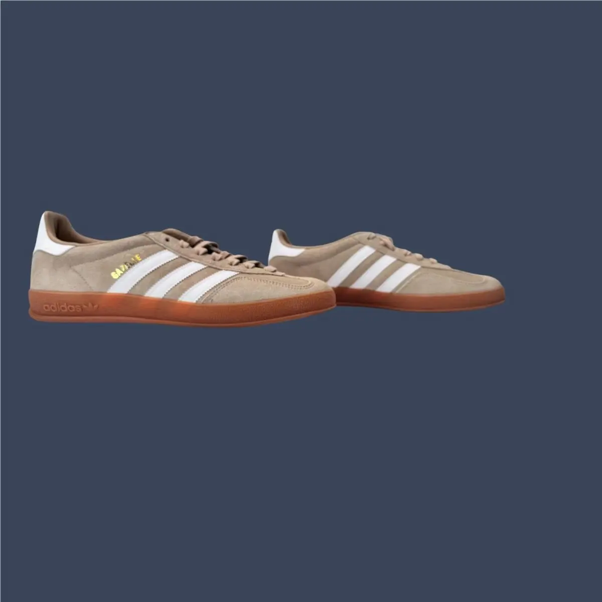 Adidas shoes - Adidas Gazelle Indoor Magic Beige/Core White/Gum | HQ5154 13