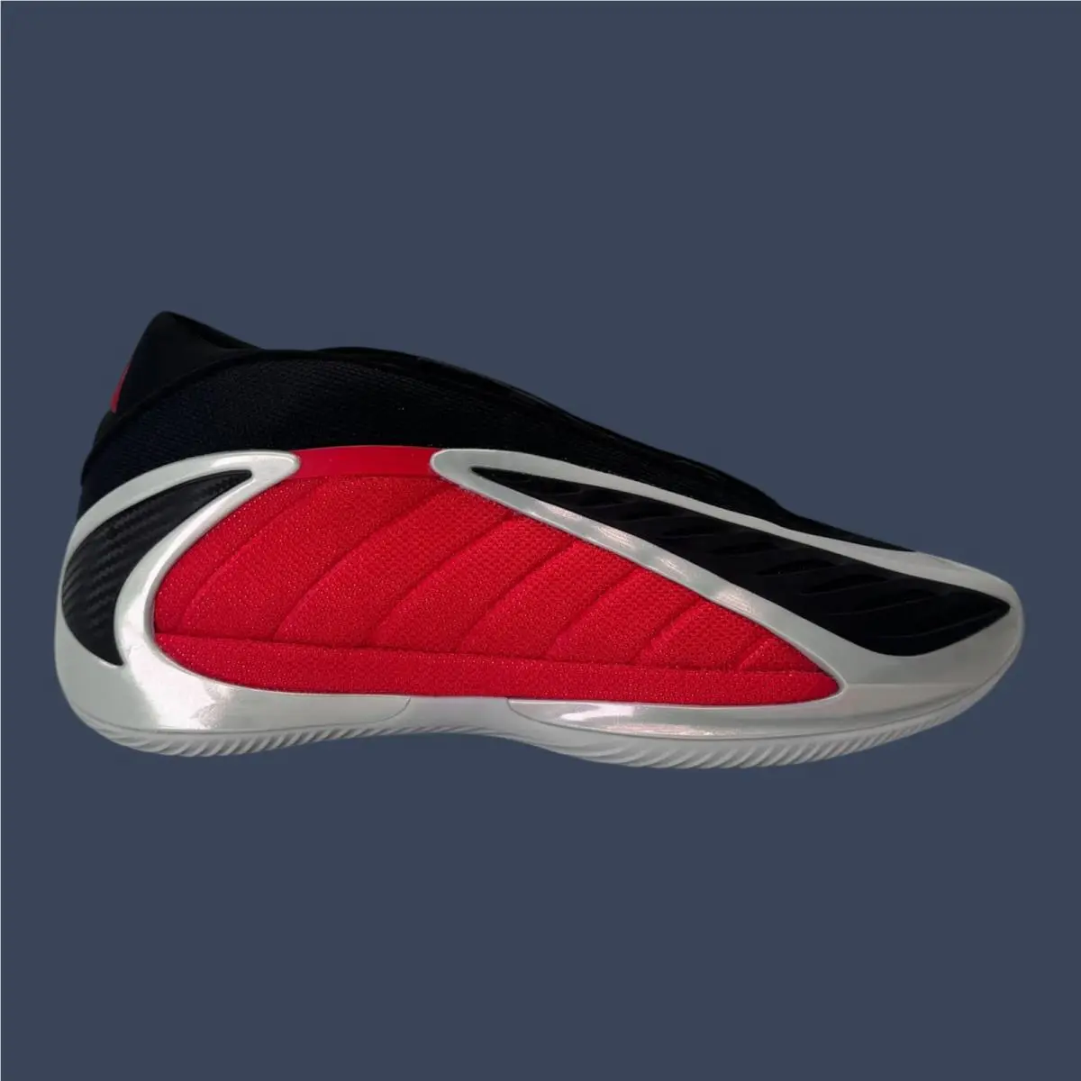 Adidas shoes - Adidas Anthony Edwards 2 Silver Metallic/Pure Ruby/Core Black | 8