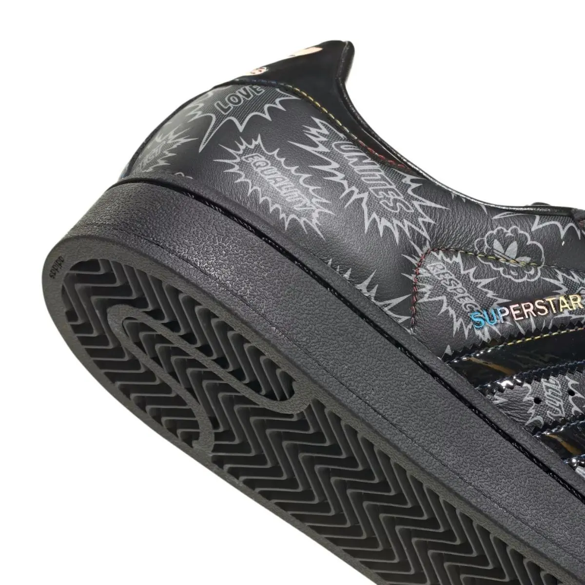 Adidas shoes - adidas Superstar - Superstar - Black, Manufacturer: Core Black / Supplier Colour / Lucid Aquamarine 15