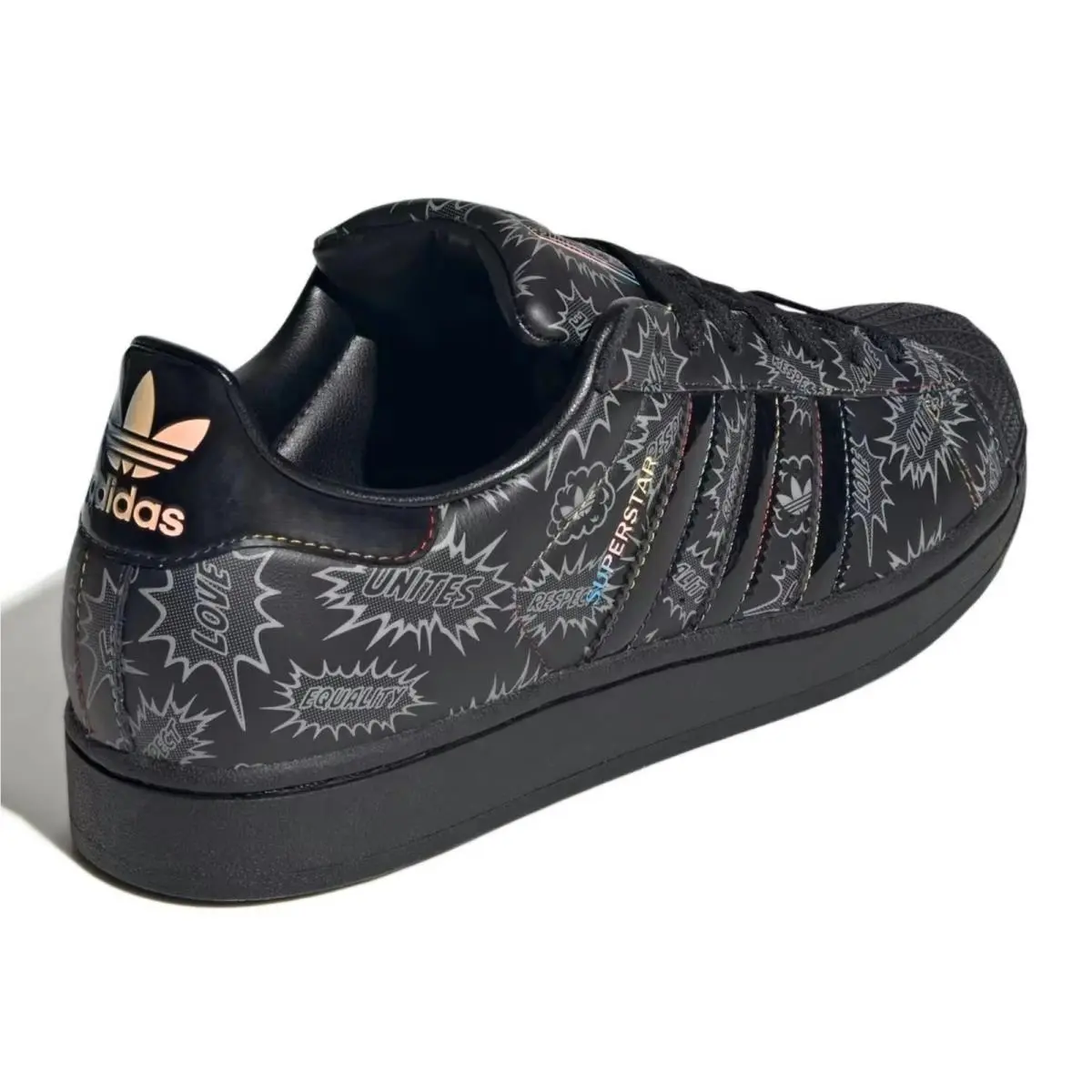 Adidas shoes - adidas Superstar - Superstar - Black, Manufacturer: Core Black / Supplier Colour / Lucid Aquamarine 23