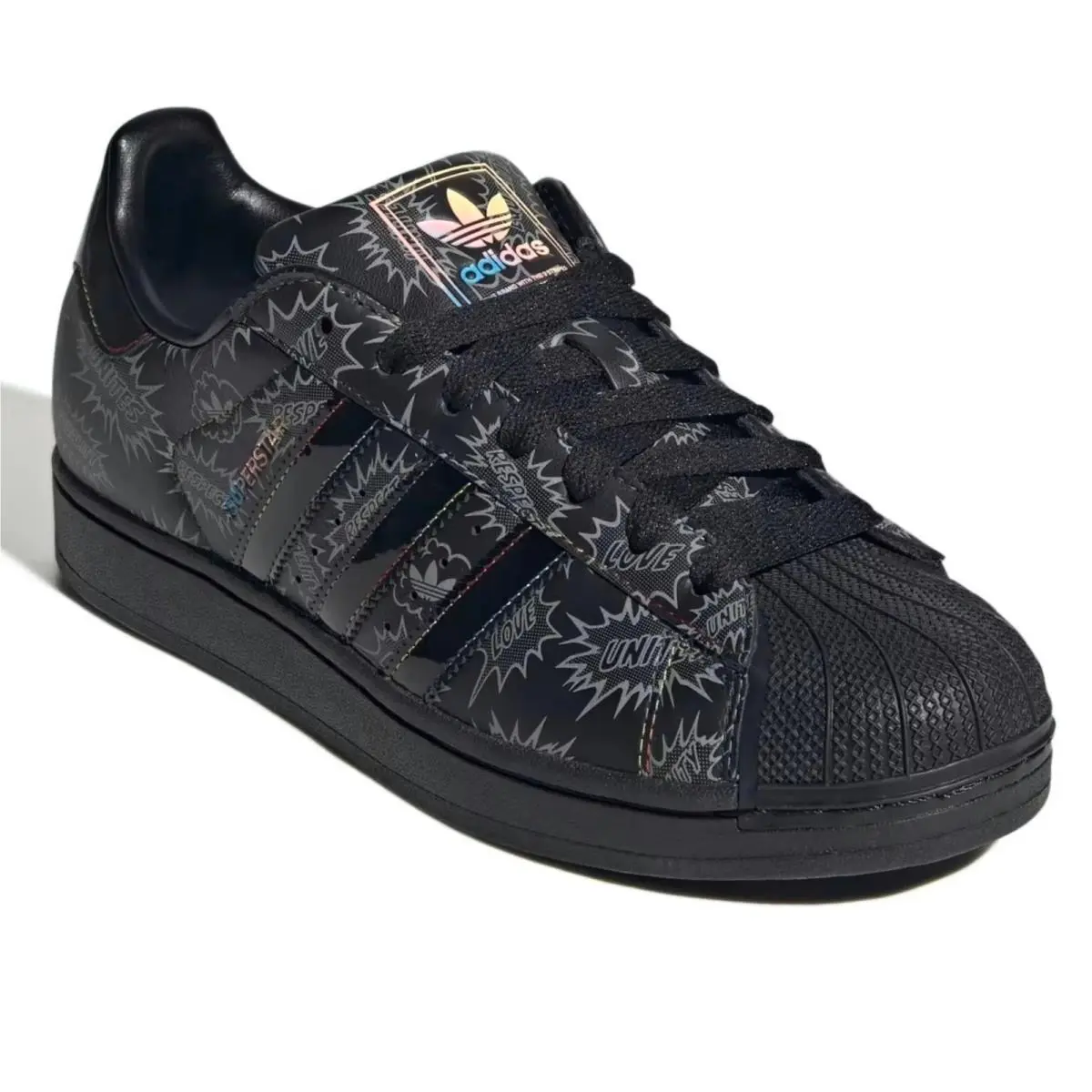 Adidas shoes - adidas Superstar - Superstar - Black, Manufacturer: Core Black / Supplier Colour / Lucid Aquamarine 27