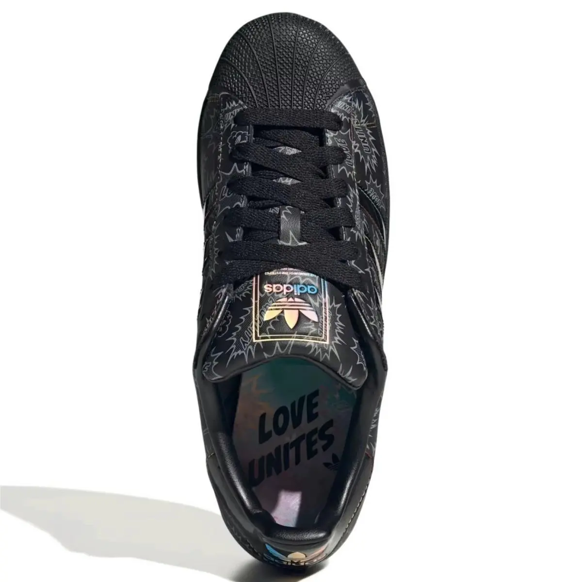 Adidas shoes - adidas Superstar - Superstar - Black, Manufacturer: Core Black / Supplier Colour / Lucid Aquamarine 29