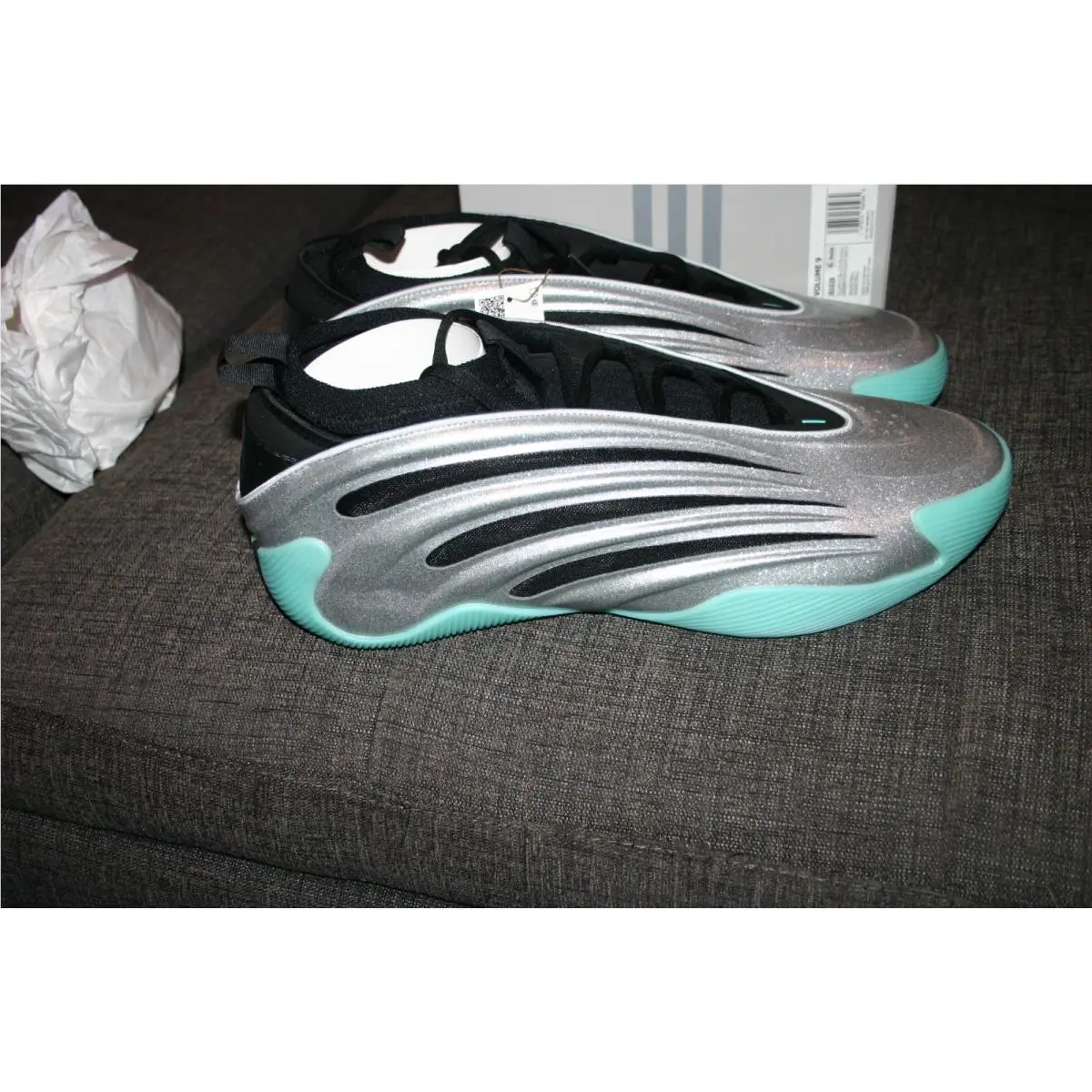 Adidas shoes - adidas - JS1028 - Supplier Colour/Core Black/Flash Aqua 2