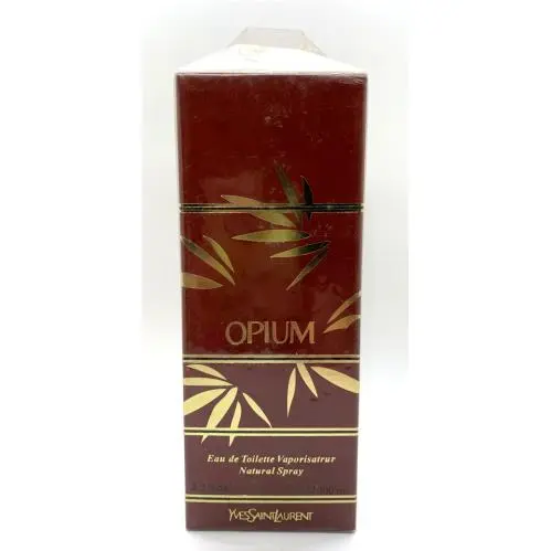Vintage Ysl  Opium Eau de Toilette Edt LG 3.3 oz by Yves Saint Laurent