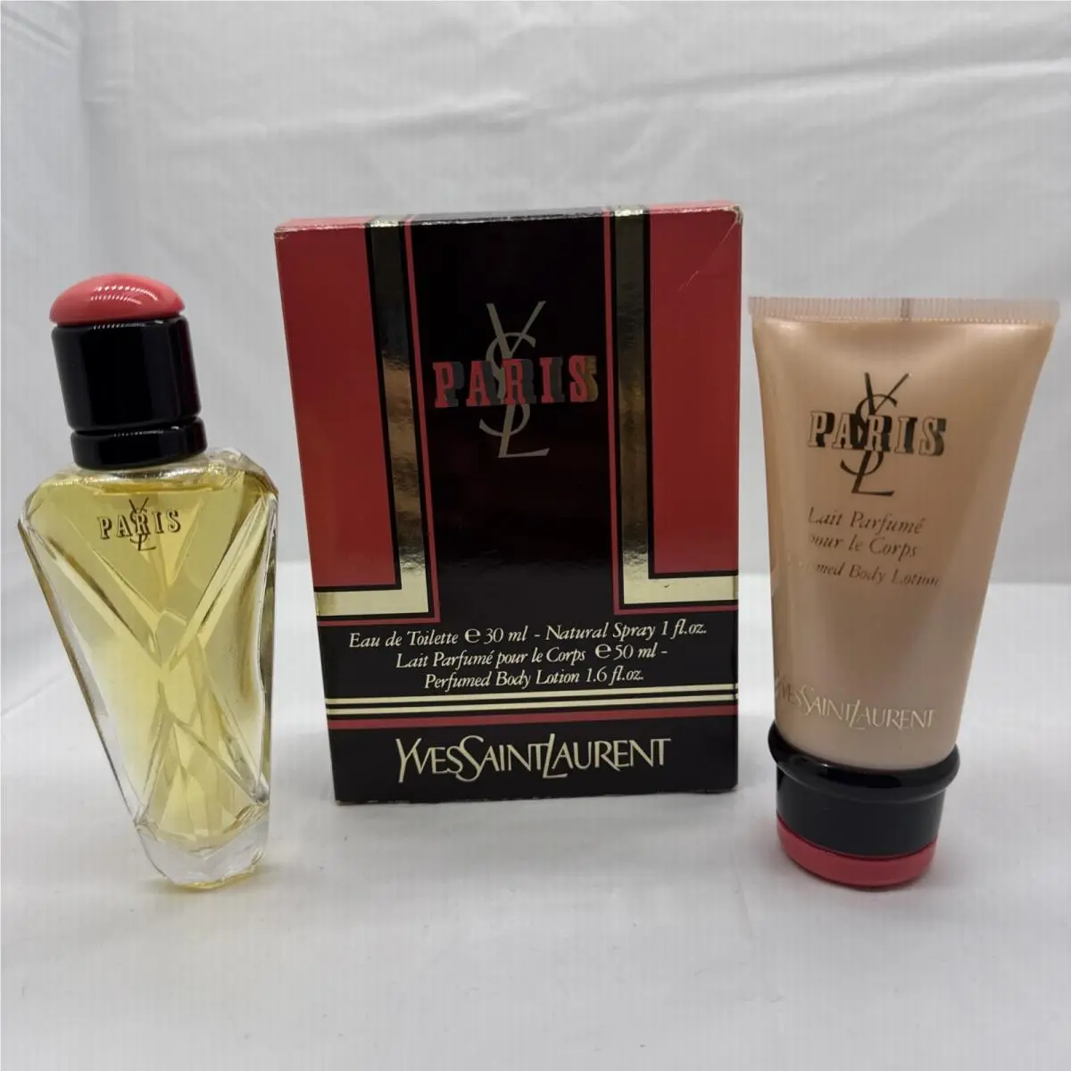 Paris  Vintage. Edt 1oz. Body Lotion 1.6oz by Yves Saint Laurent