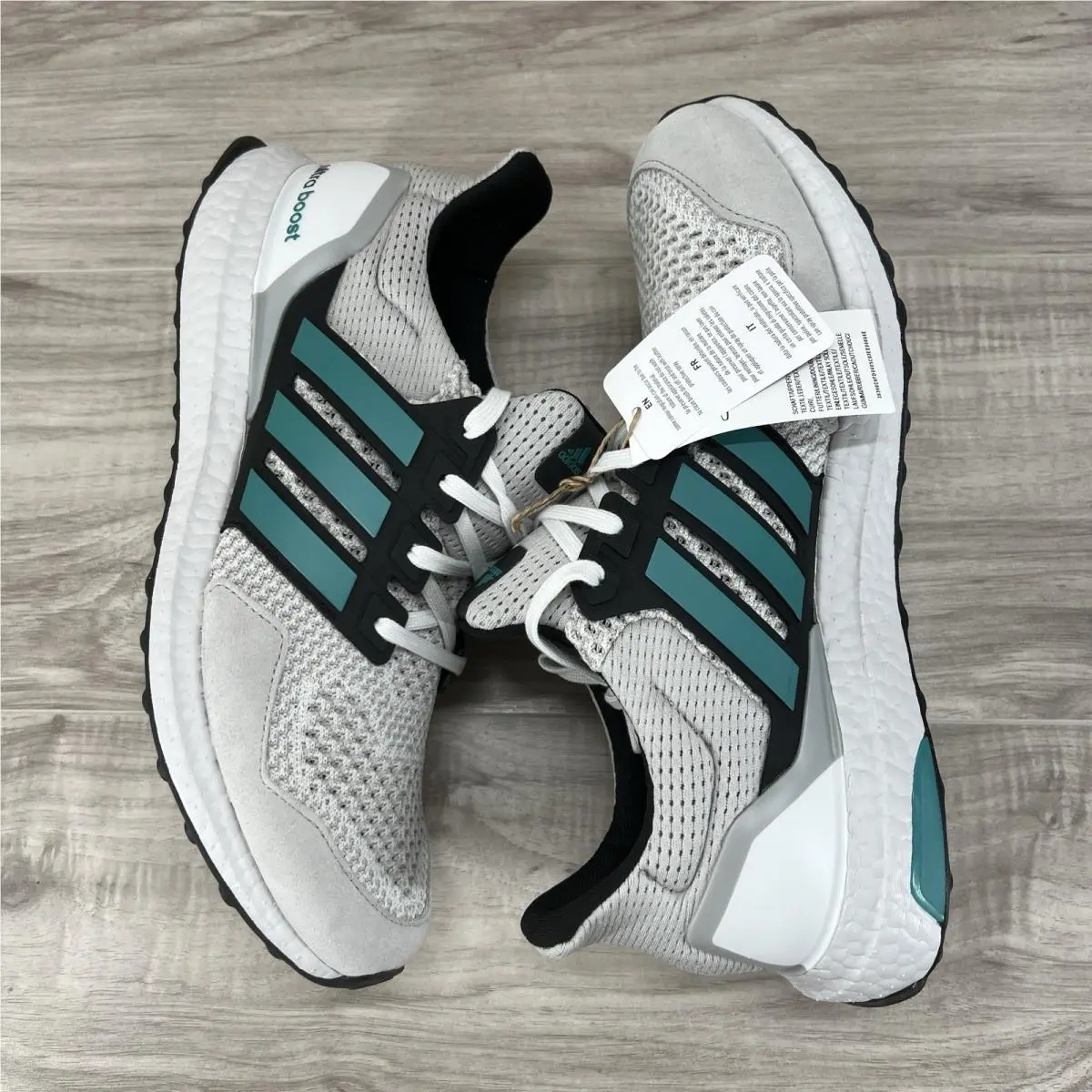 Adidas shoes - adidas Ultra Boost - Ultra Boost - JQ0823 - Crystal White/Pure Teal/Grey Two 4