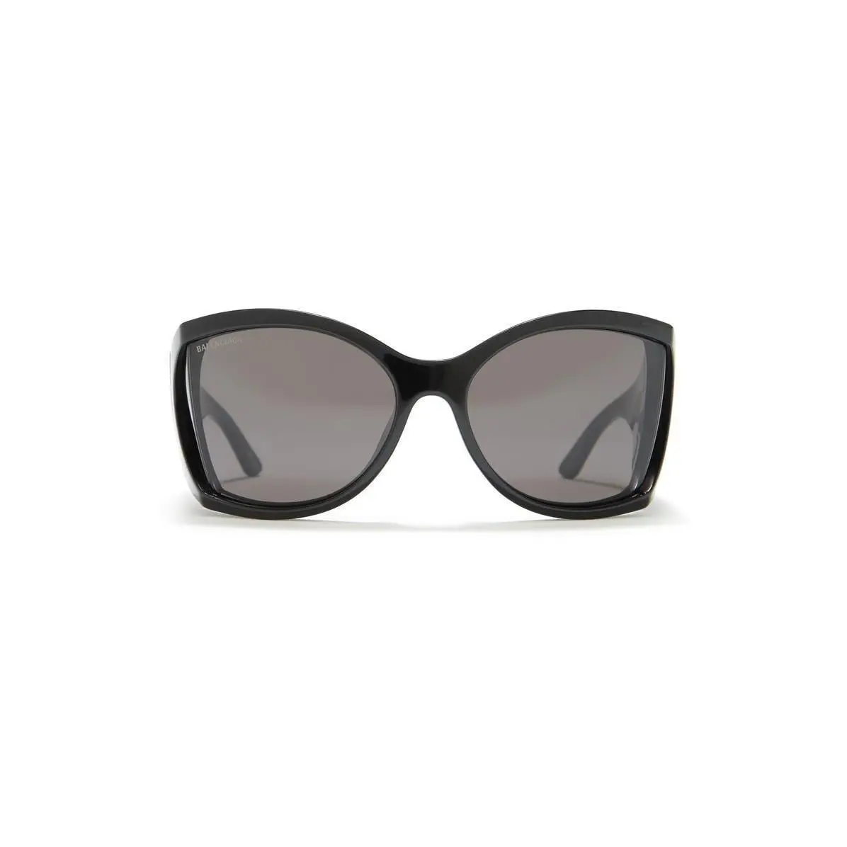 Balenciaga Women 72mm Shield Sunglasses Black Black Grey