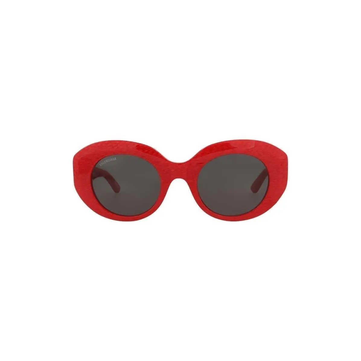 Balenciaga Women 52mm Oval Sunglasses Red Red Grey