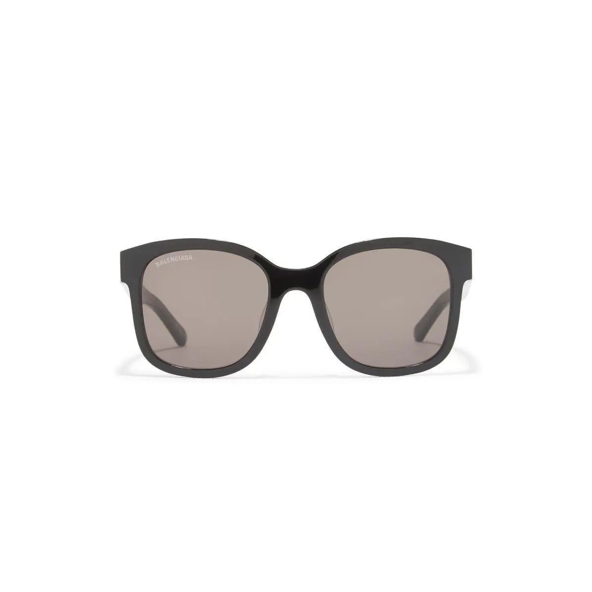 Balenciaga Women 52mm Square Sunglasses Black Black Grey