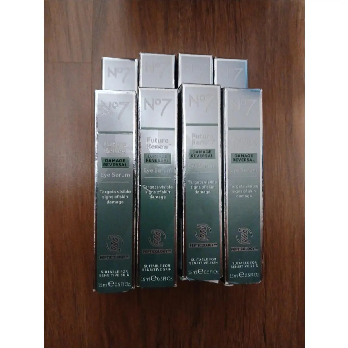 8 Pack  Future Renew Damage Reversal Eye Serum 0.5 oz 15ml Each by No7
