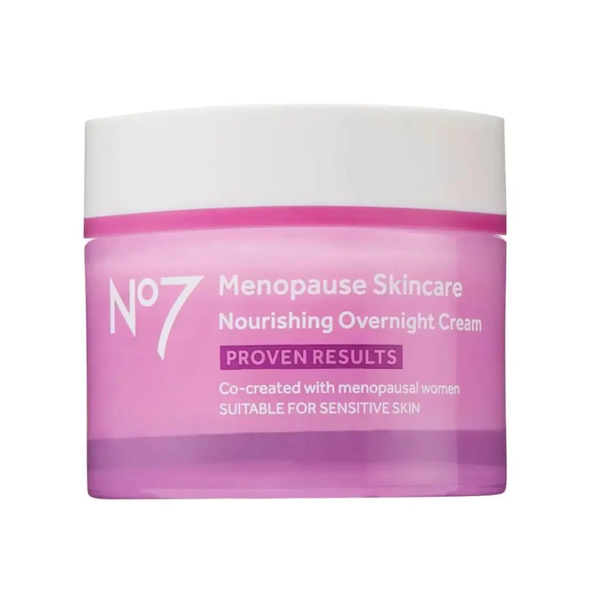 No7 Menopause Skincare Nourishing Overnight Cream - Hydrating Hyaluronic