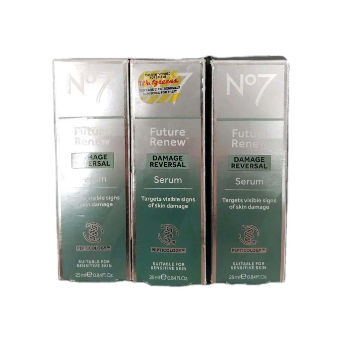 No7 Future Renew Damage Reversal Serum 25ml/0.84oz. -3 Pack