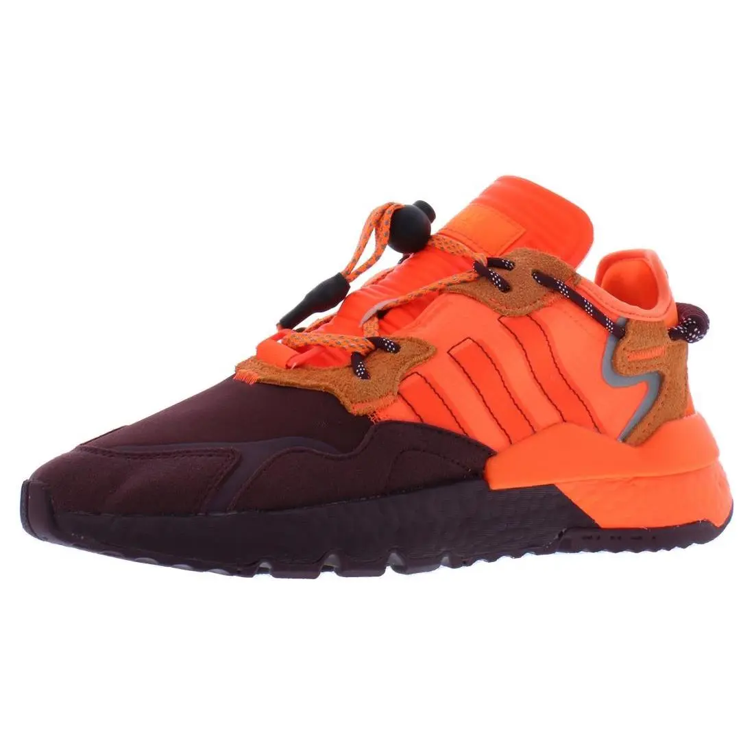 Adidas shoes - Maroon/Maroon/Solar Orange, Main: Orange (UPC: 4060519737084) 0