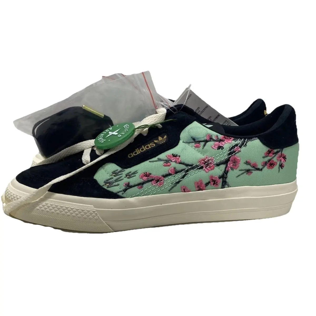 Adidas shoes - ADIDAS/Arizona Tea Collaboration CONTINENTAL VULC - Green/Pink/Black 0