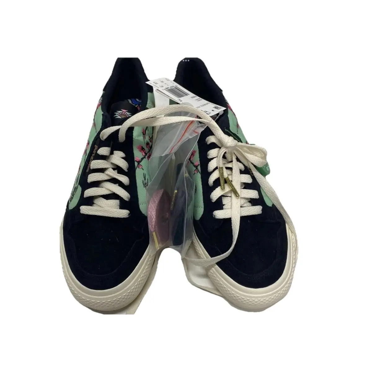 Adidas shoes - ADIDAS/Arizona Tea Collaboration CONTINENTAL VULC - Green/Pink/Black 3