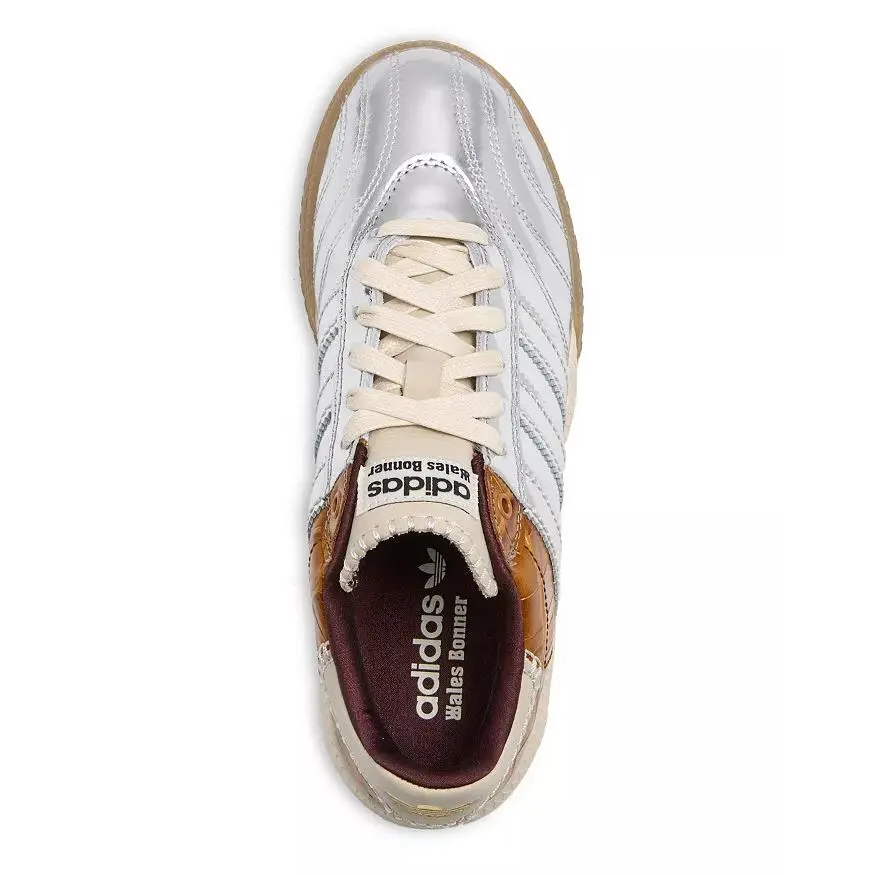 Adidas Samba Metallic X Wales Bonner Sneakers Silver Size UK5 / 38